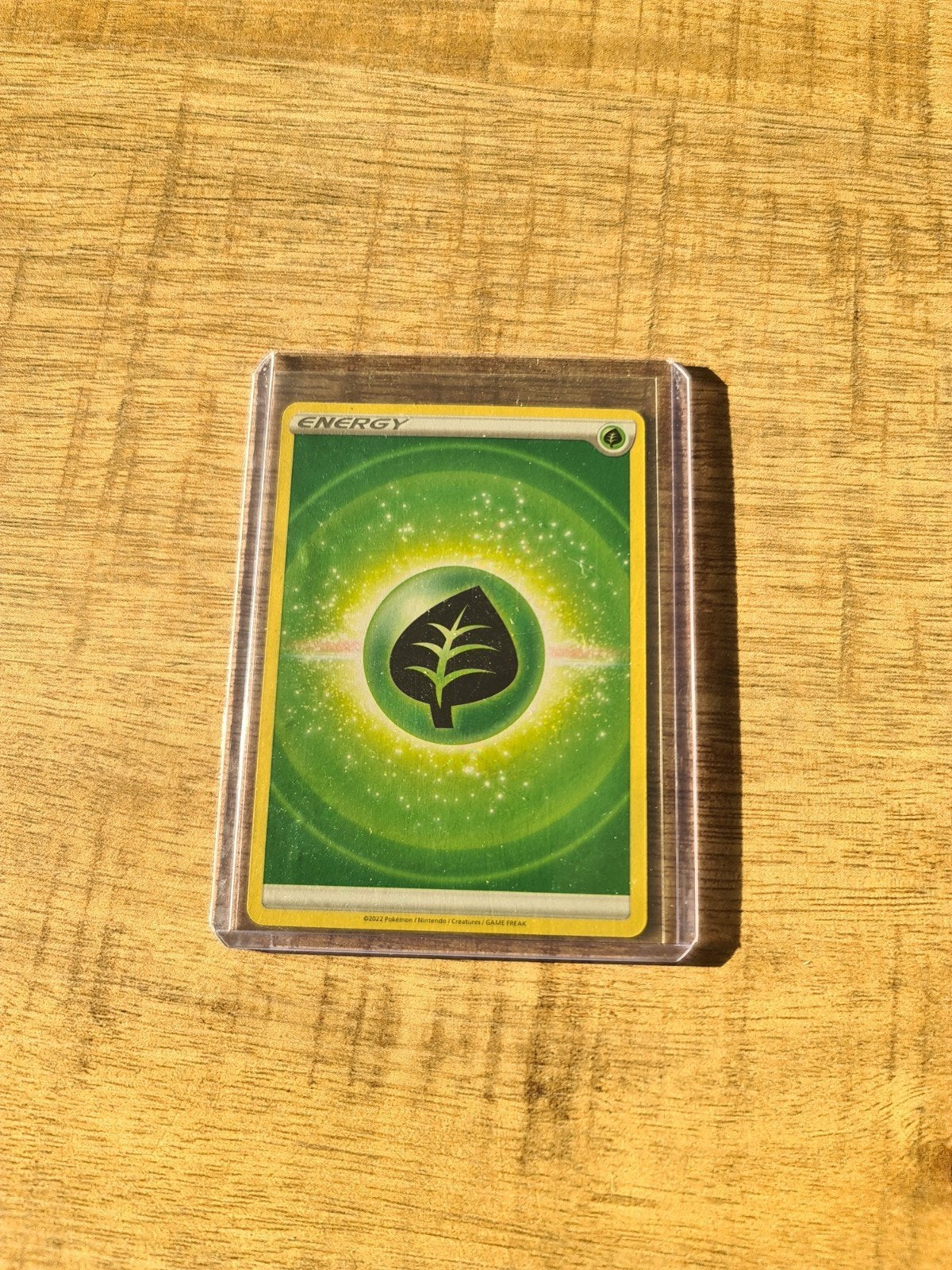 Unieke Misprint Pokémon Gras Energy Kaart, Ophalen, Nieuw, Losse kaart