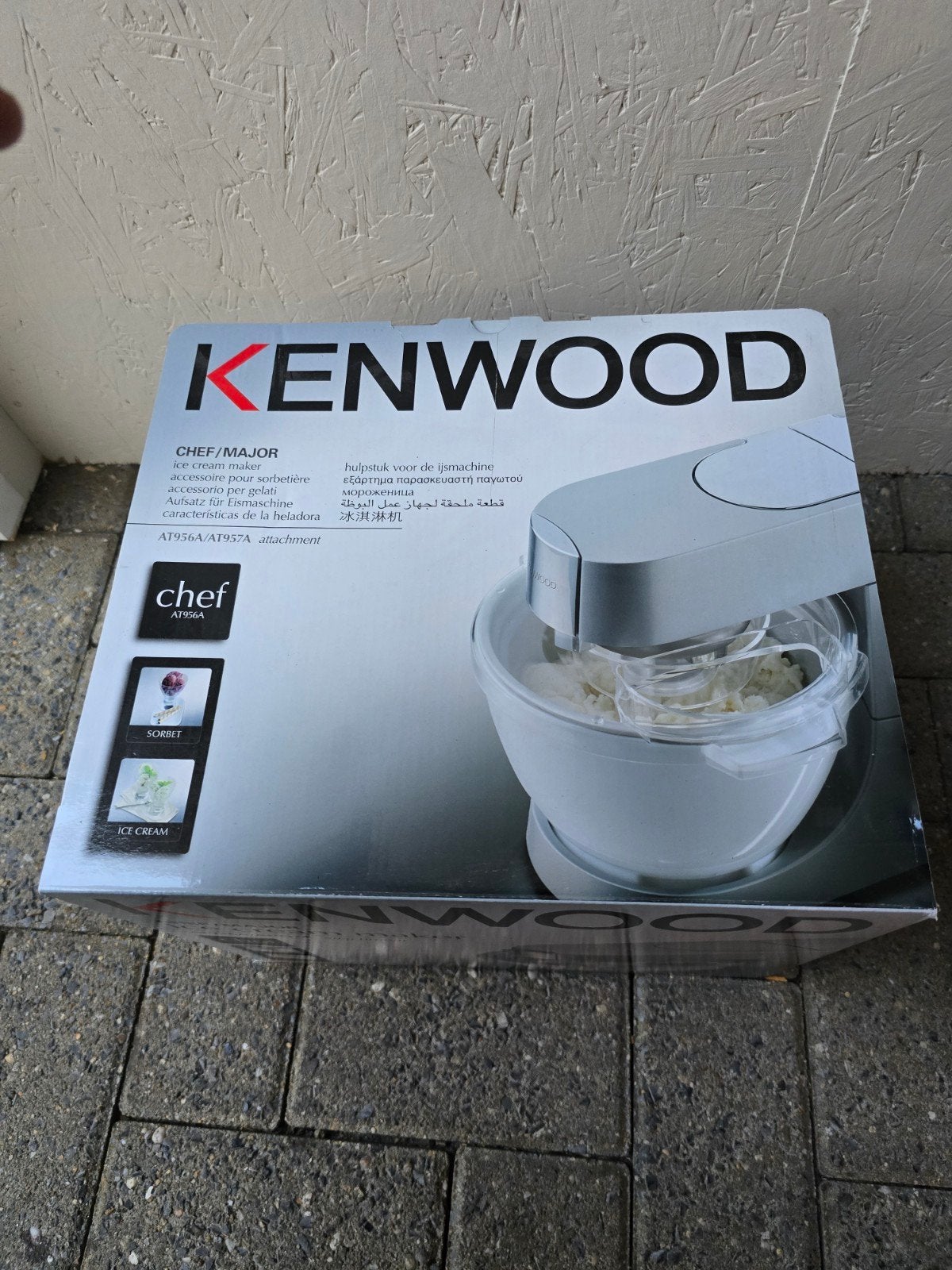 Kenwood chef/major ice cream maker, Ophalen of Verzenden, Nieuw