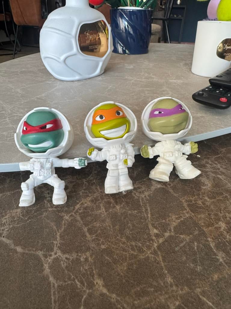 Teenage Mutant Ninja Turtles Ruimtepak Figuren, Ophalen of Verzenden, Zo goed als nieuw
