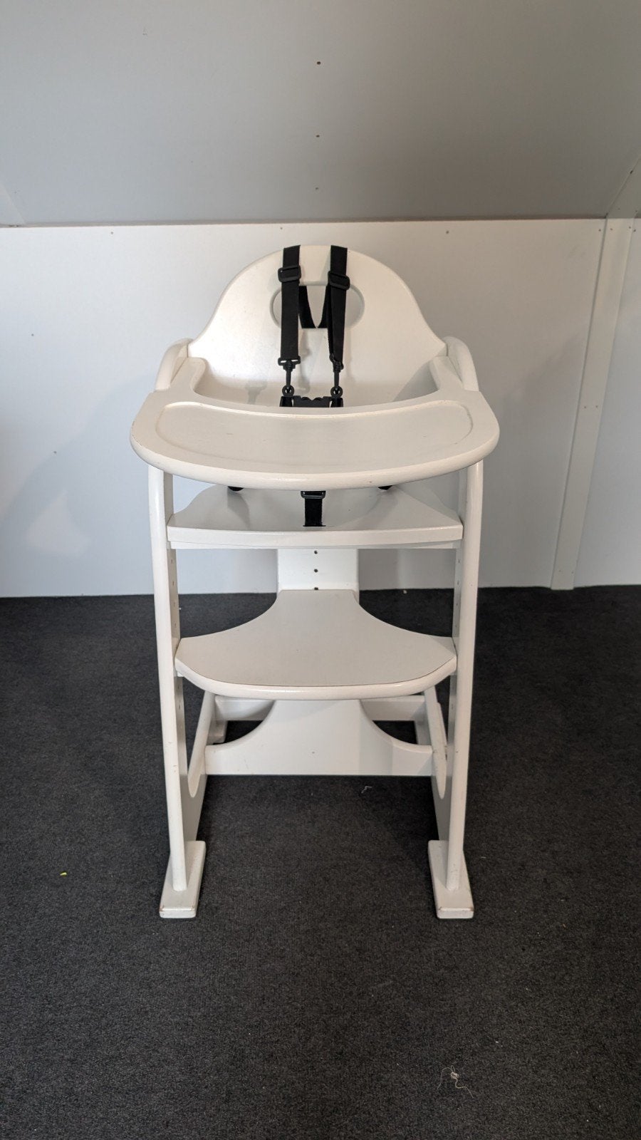 Tiamo Wood Collection MDF meegroei kinderstoel, Kinderen en Baby's, Kinderstoelen, Ophalen, Gebruikt, Meegroeistoel, Gordel(s)
