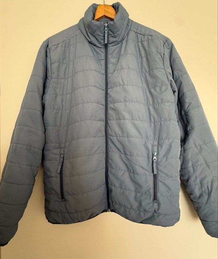 Identic Man gewatteerde jas - Maat M als Nieuw, Ophalen of Verzenden, Zo goed als nieuw, Maat 48/50 (M), Blauw