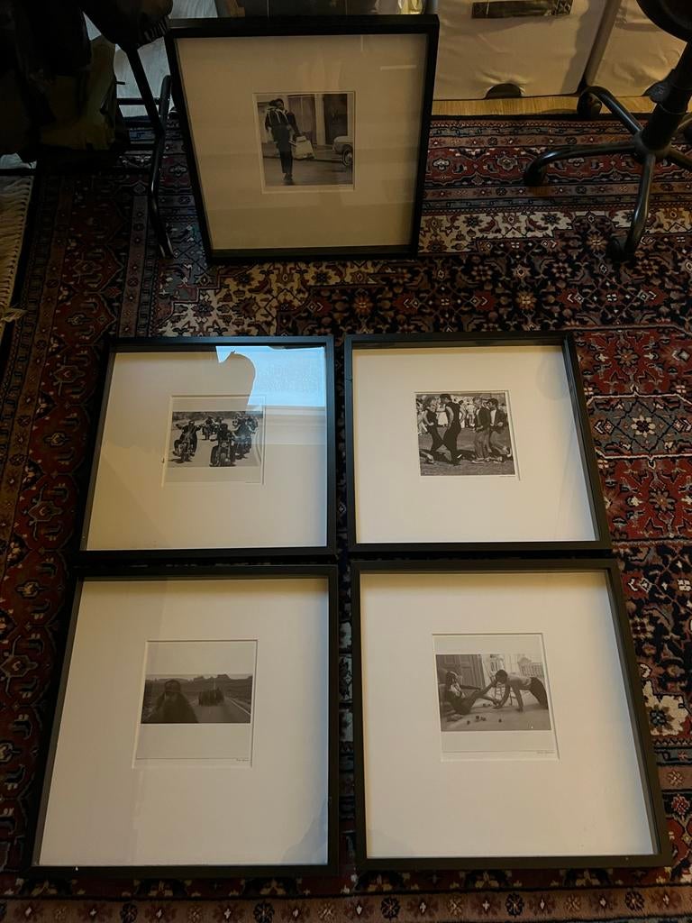 5x Ikea Ribba fotolijst zwart 50x50 cm incl. passe-partout, Huis en Inrichting, Woonaccessoires | Lijsten, Ophalen, 50 tot 75 cm