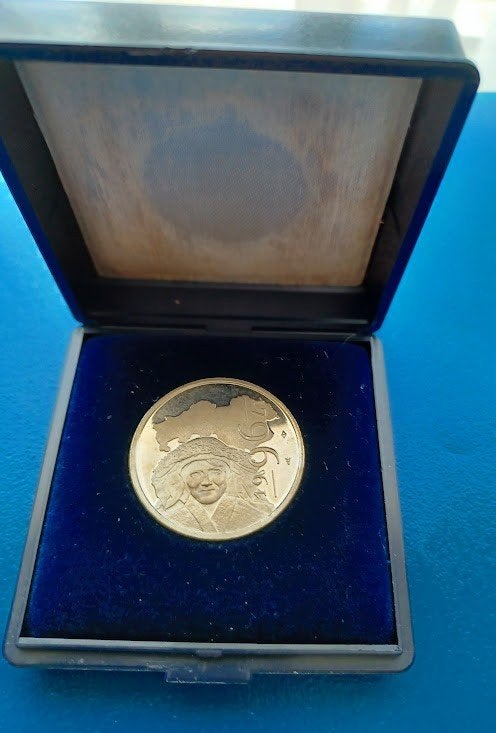 Poffer "200 jaar Noord Brabant" 1996 in doosje, Ophalen of Verzenden, Overige materialen, Nederland