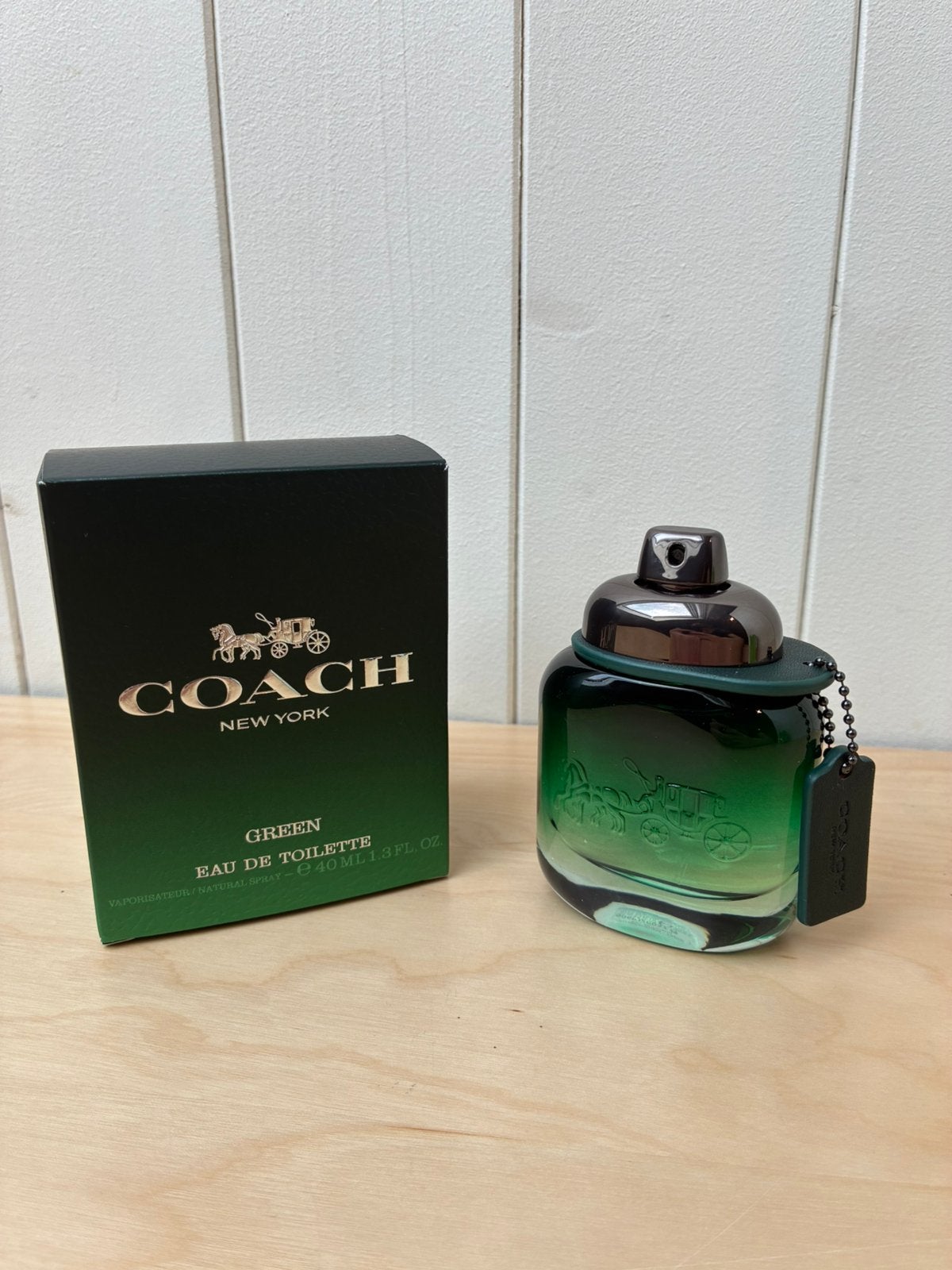Coach green 30ml, Verzenden, Zo goed als nieuw, Parfumfles