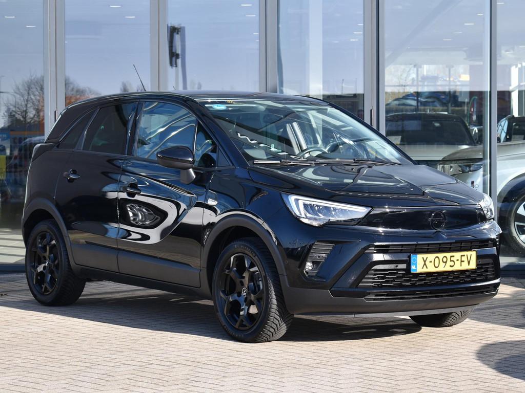 Opel Crossland 1.2 Turbo Level 4 | Camera / Trekhaak / Carpl, Auto's, Opel, 840 kg, Gebruikt, 1199 cc, Zwart