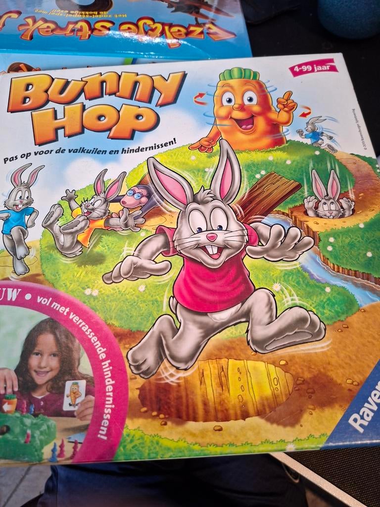 Bunny hop, Een of twee spelers, Ophalen of Verzenden, Zo goed als nieuw, Ravensburger Spelen
