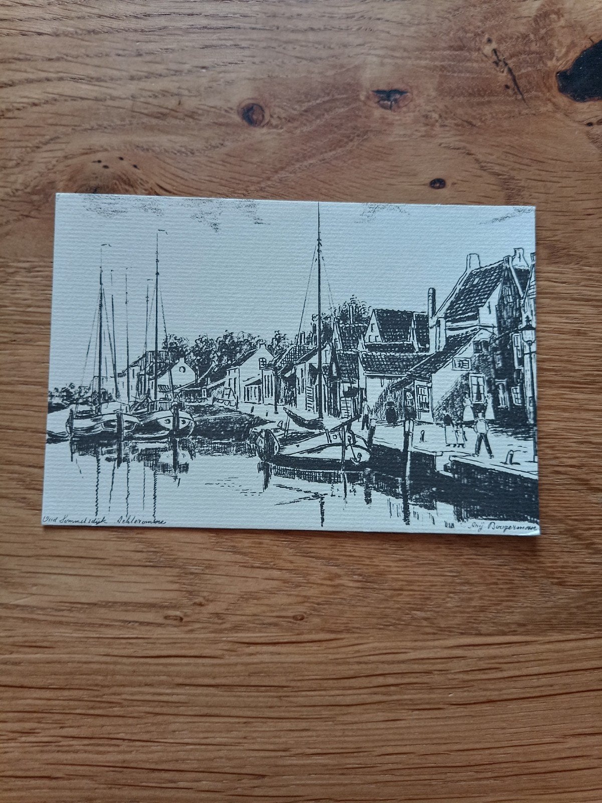 Oud Sommelsdijk Achteromme, Ophalen of Verzenden, 1980 tot heden, Ongelopen, Zuid-Holland