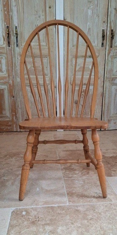 Windsor stoelen - Eikenhout 4 stuks, Antiek en Kunst, Antiek | Meubels | Stoelen en Banken, Ophalen