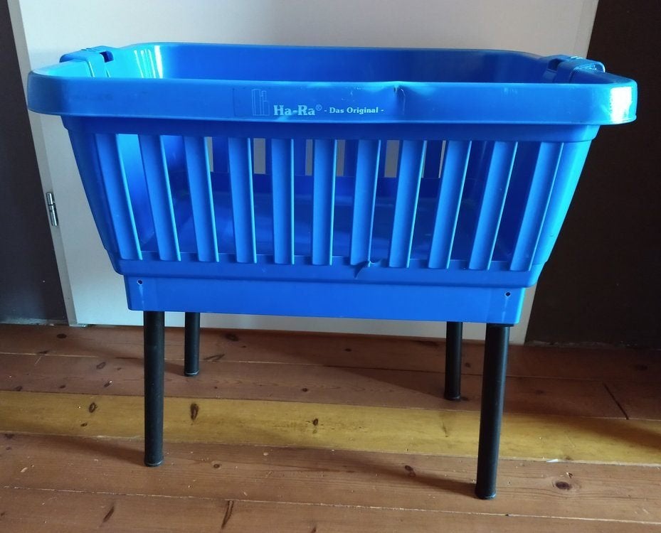 Wasmand -- 3 Stuks, Ophalen, Gebruikt, Blauw, Overige typen