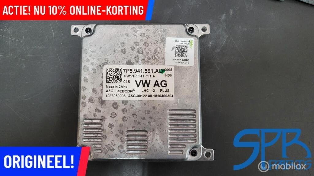 VW GOLF 7 FACELIFT SEAT ATECA 576 VOL LED module 7P5941591AD, Nieuw, Ophalen of Verzenden, Seat, Seat