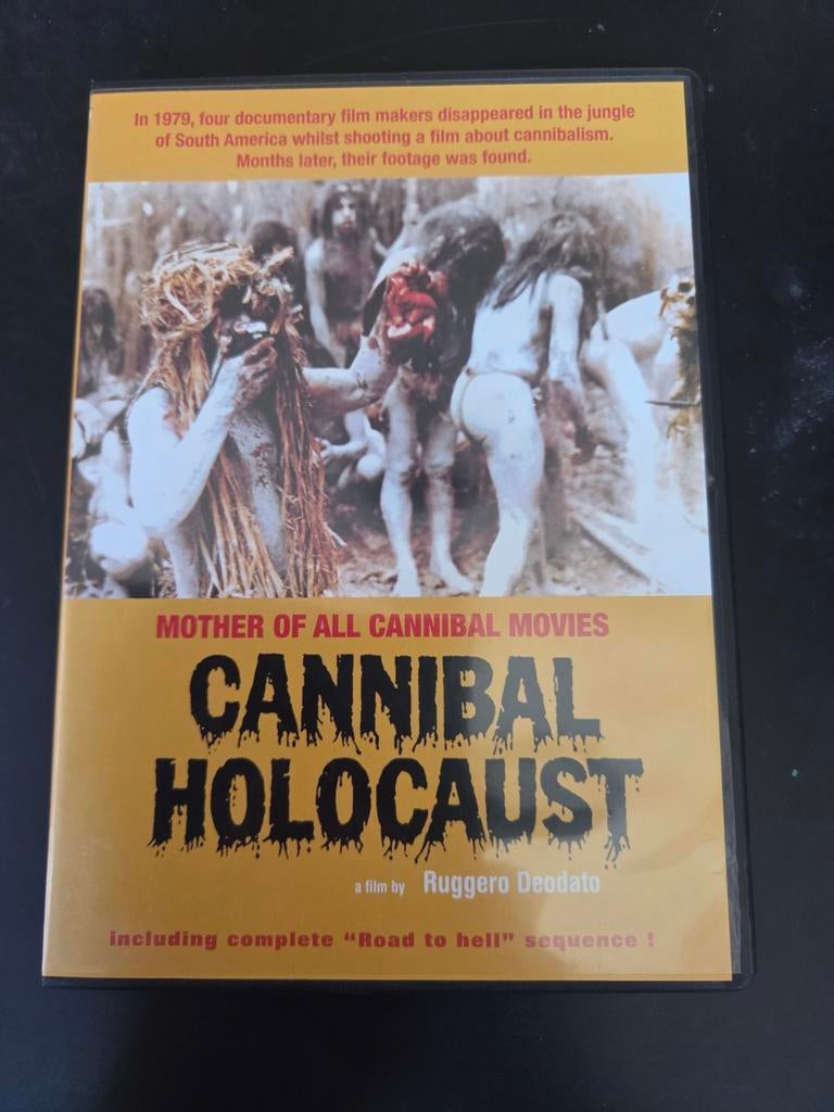 Cannibal holocaust dvd, Cd's en Dvd's, Dvd's | Horror, Alle leeftijden, Ophalen of Verzenden, Zo goed als nieuw, Overige genres