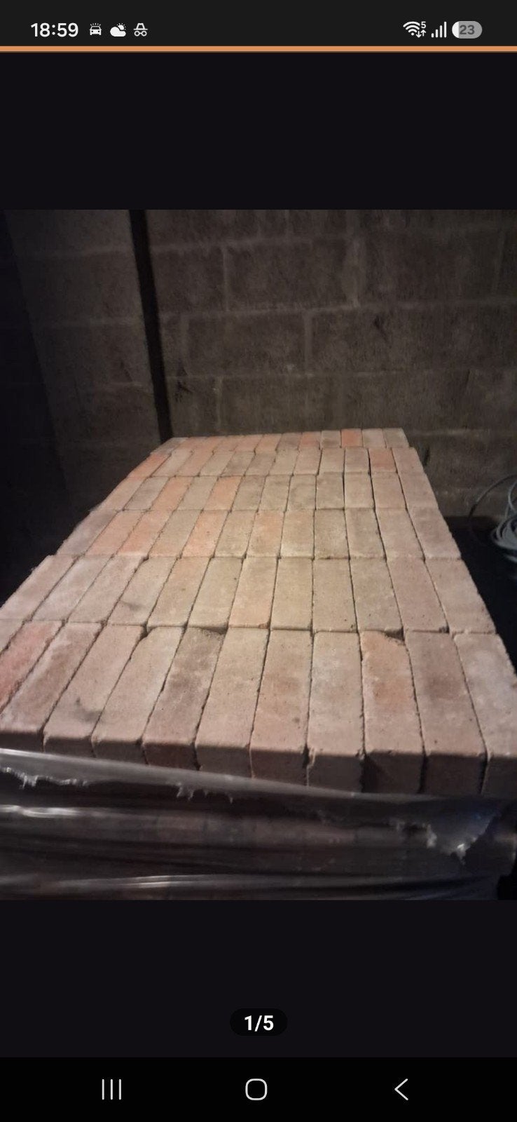 Nieuwe waaltjes  op te halen, Tuin en Terras, Tegels en Klinkers, Ophalen, Nieuw, Overige materialen, 10 m² of meer