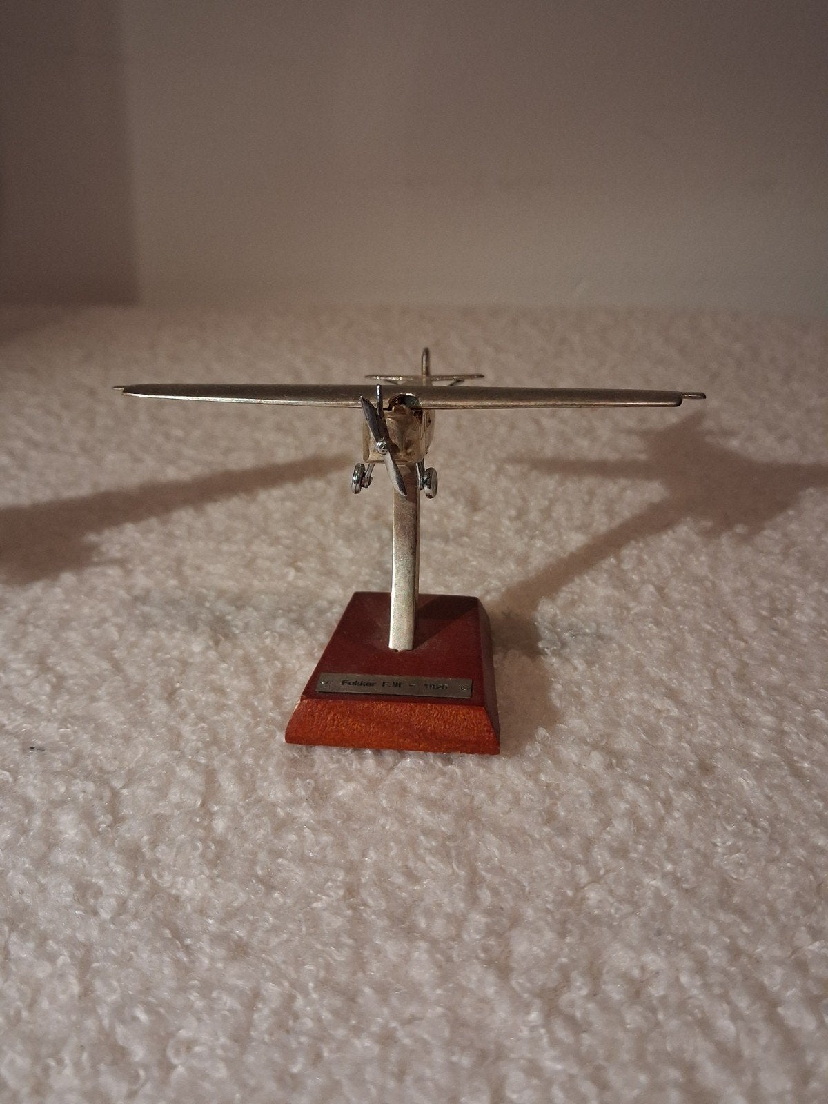 Set van 3 Vintage Vliegtuigmodellen (Fokker, Focke-Wulf), Overige merken, Ophalen of Verzenden, Vliegtuig, Gebruikt