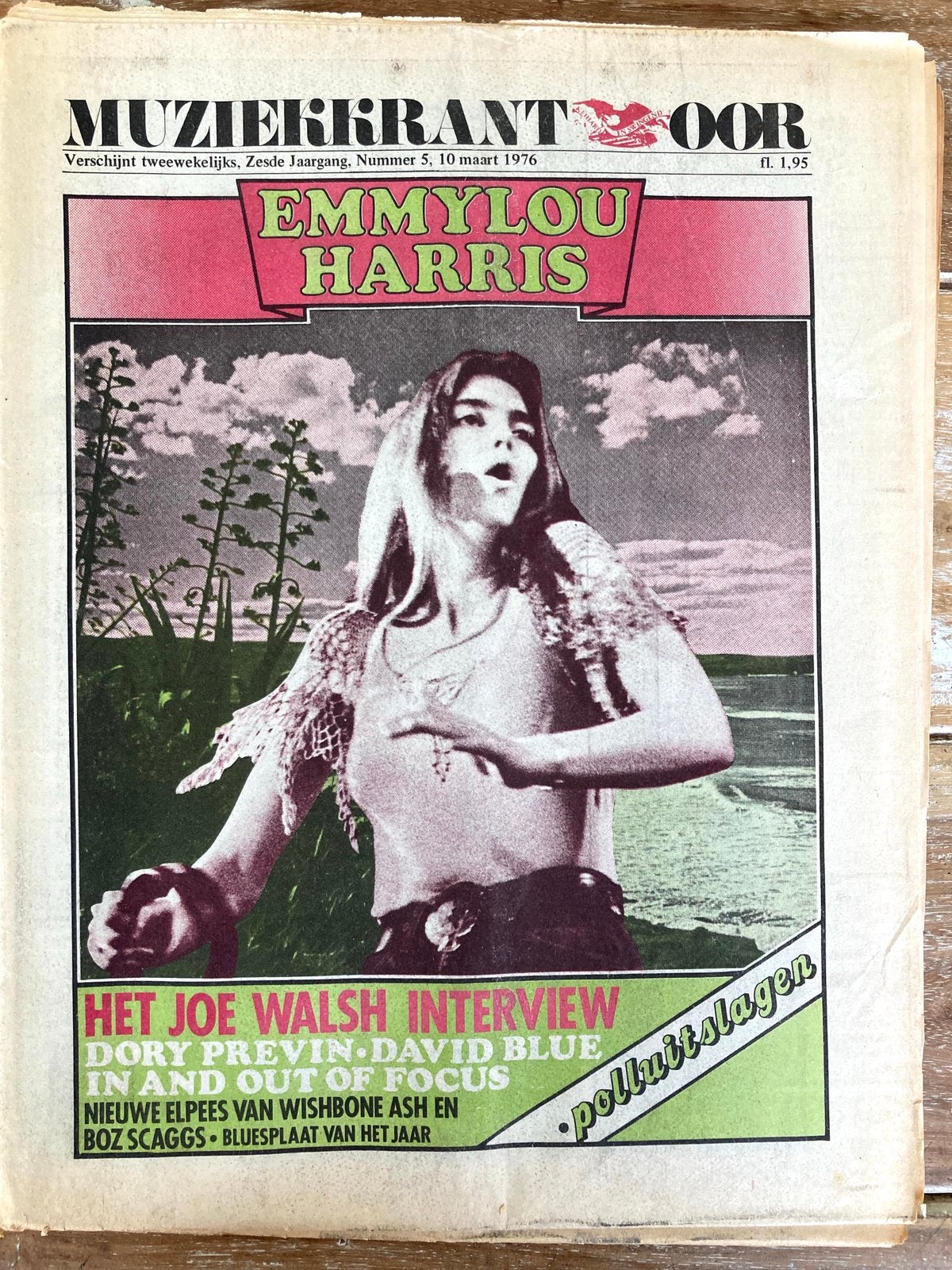 Muziekkrant OOR 1976 JOE WALSH Eric Carmen STRETCH Focus, Boeken, Ophalen of Verzenden, Zo goed als nieuw, Muziek, Film of Tv