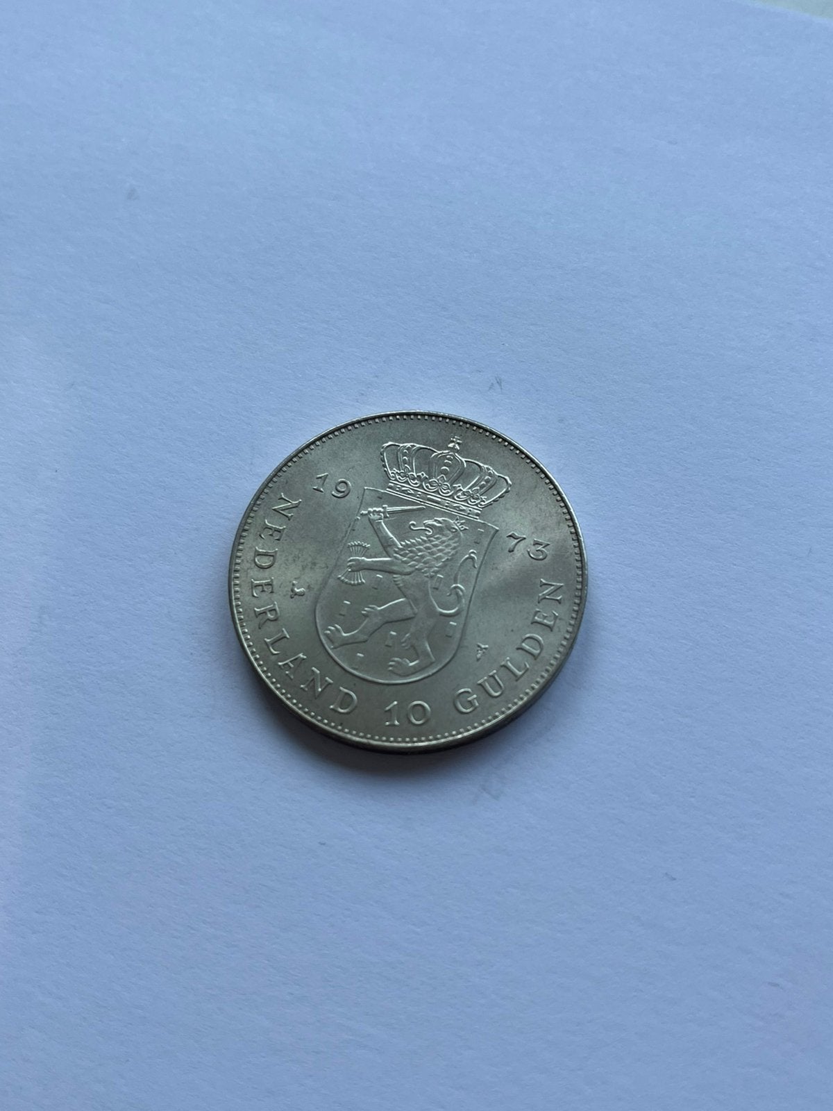 Nederland 10 Gulden 1973 Juliana, Postzegels en Munten, Munten | Nederland, Ophalen of Verzenden, Koningin Juliana, 10 gulden