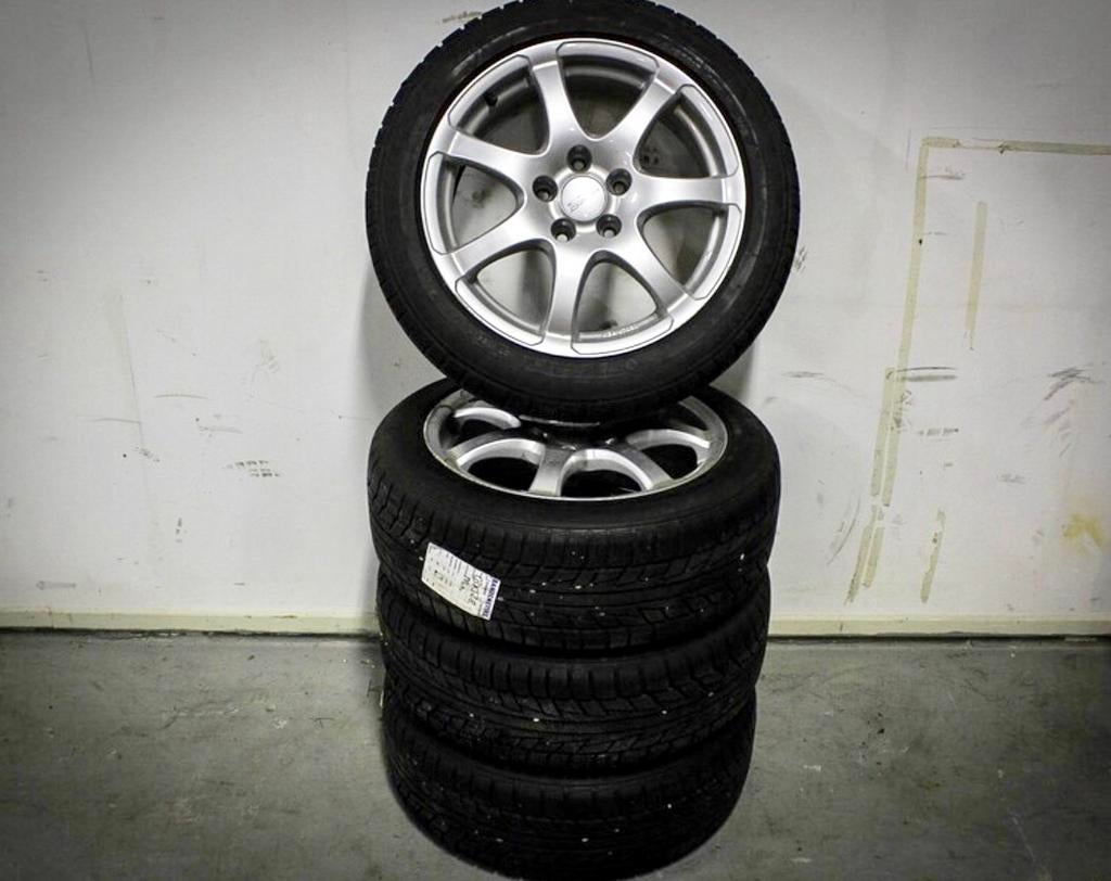 Mini Countryman en Paceman 205/55/R17 Velgen + Winterbanden, Ophalen, Gebruikt, Banden en Velgen, 17 inch