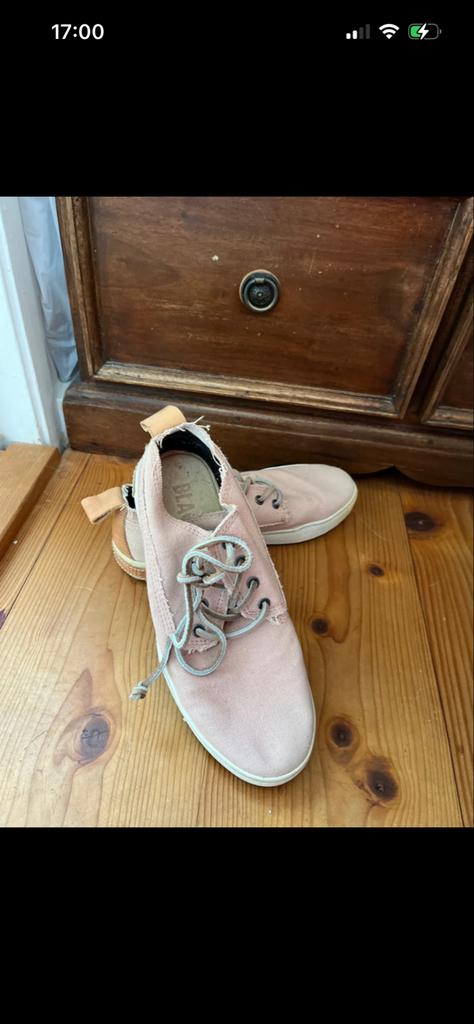Blackstone lichtroze veterschoenen maat 36, Ophalen of Verzenden, Gedragen, Roze, Sneakers of Gympen