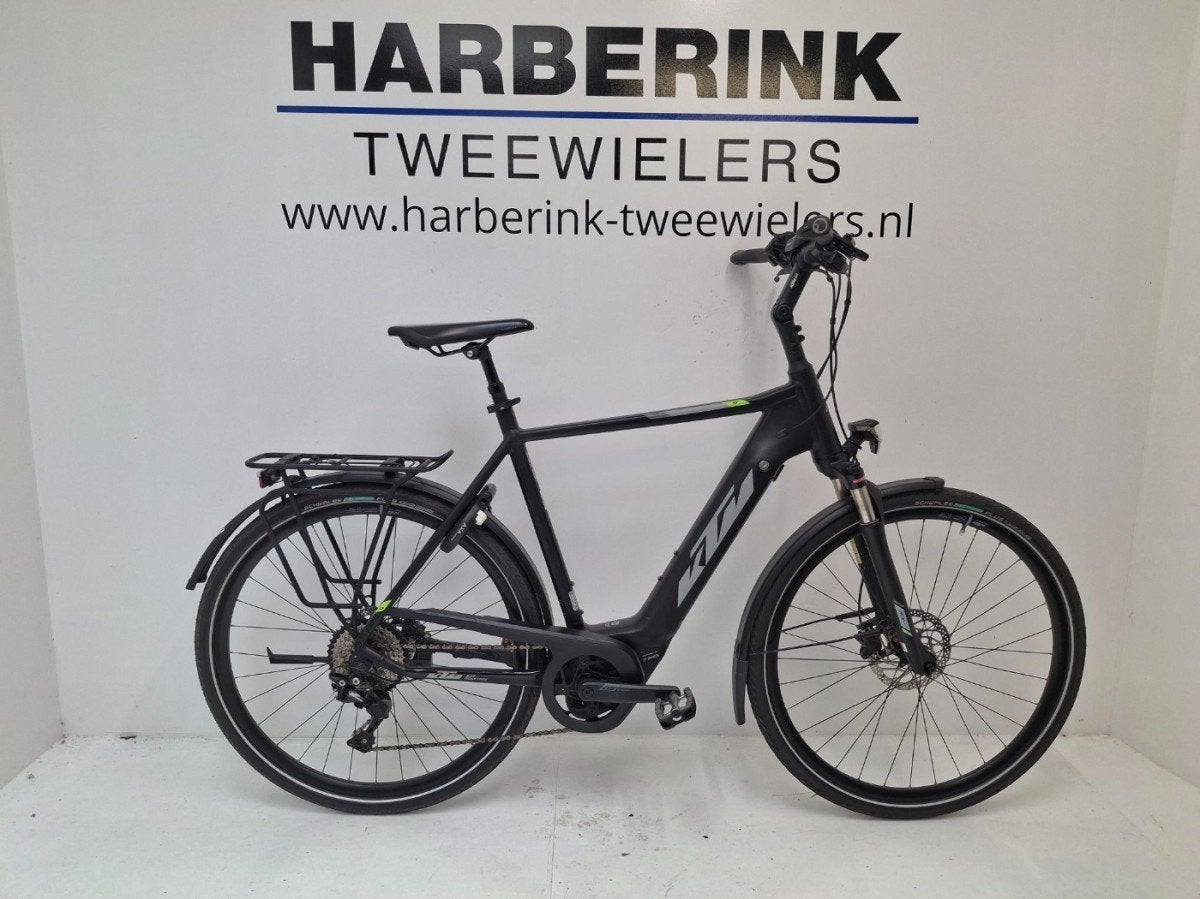 KTM CENTO 10 Heren BLACK MATT ( GREY + GREEN ) 60cm, Gebruikt, -, -, -