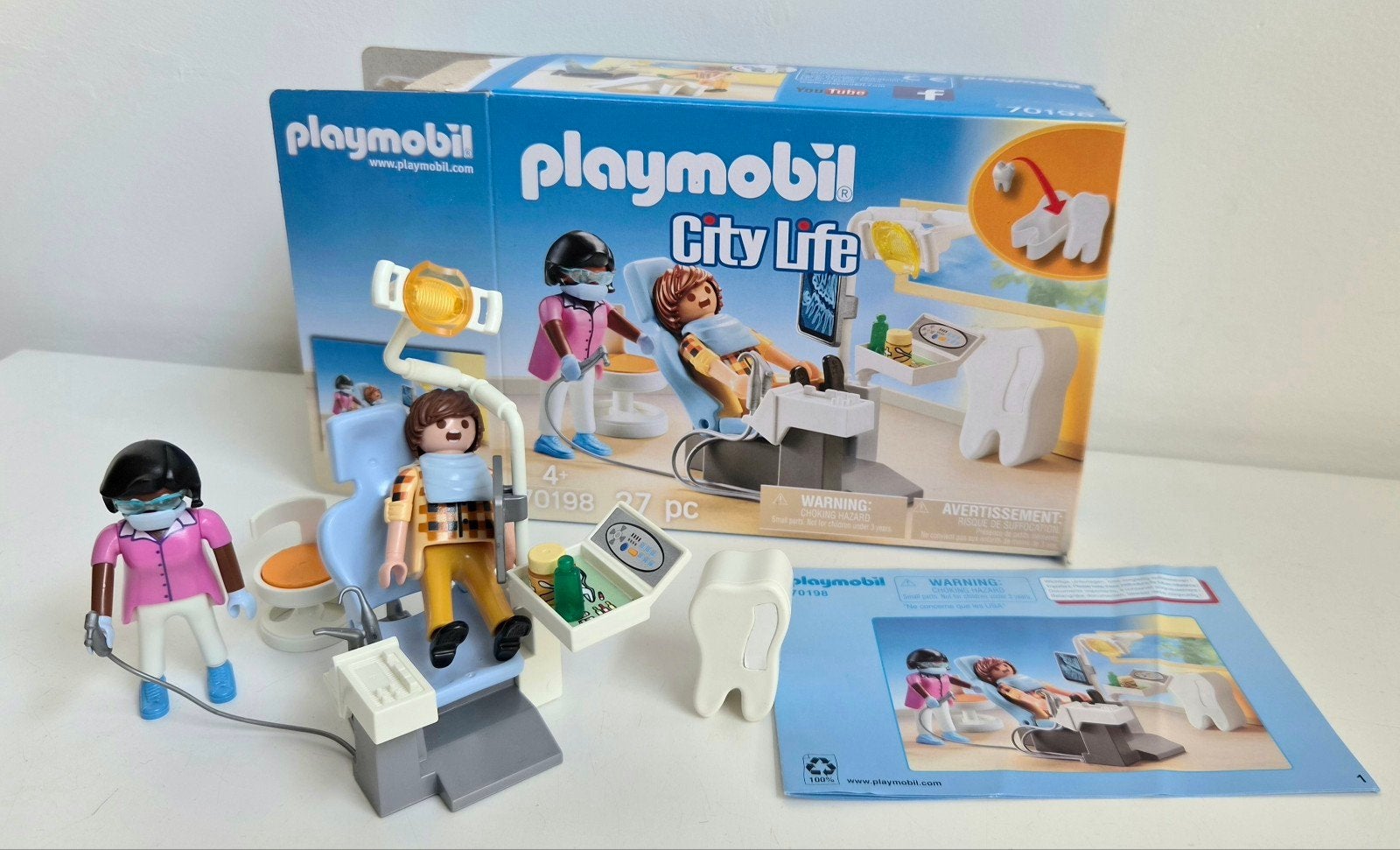 playmobil, Ophalen, Complete set, Zo goed als nieuw, City life