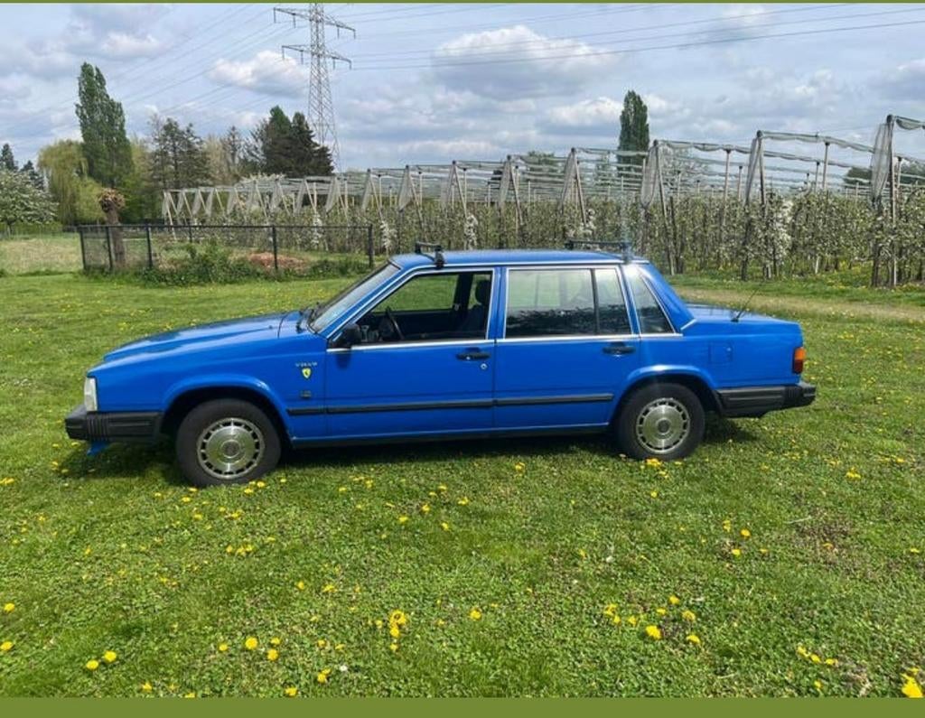 Volvo 740 te koop, Auto's, Blauw, 2300 cc, Handgeschakeld, Particulier
