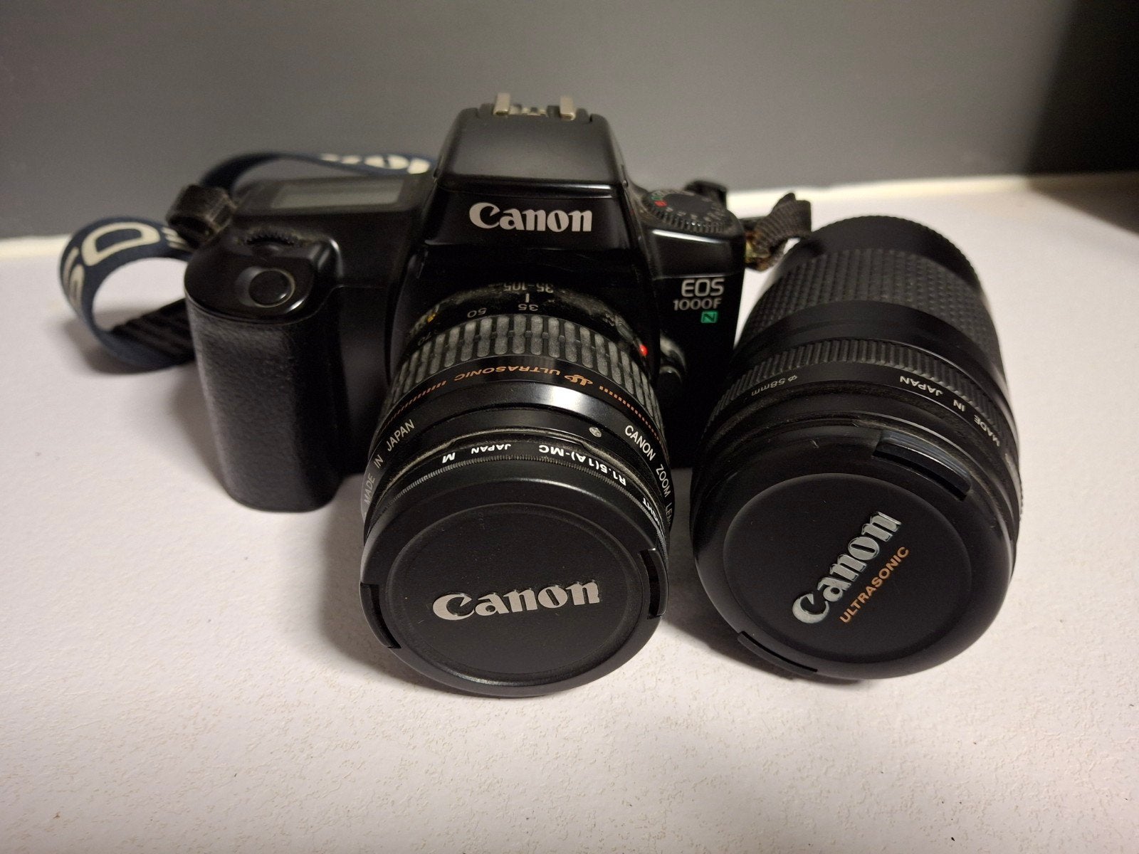 Canon Spiegelreflex Fotocamera met extra lens en flitser, Ophalen of Verzenden, Gebruikt, Spiegelreflex, Canon