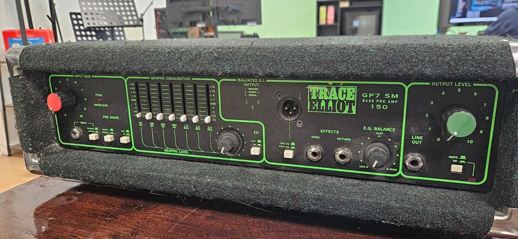 Trace Elliot GP7 SM 150 Bass Pre Amp - Werkend, Ophalen, Gebruikt, Basgitaar, 100 watt of meer