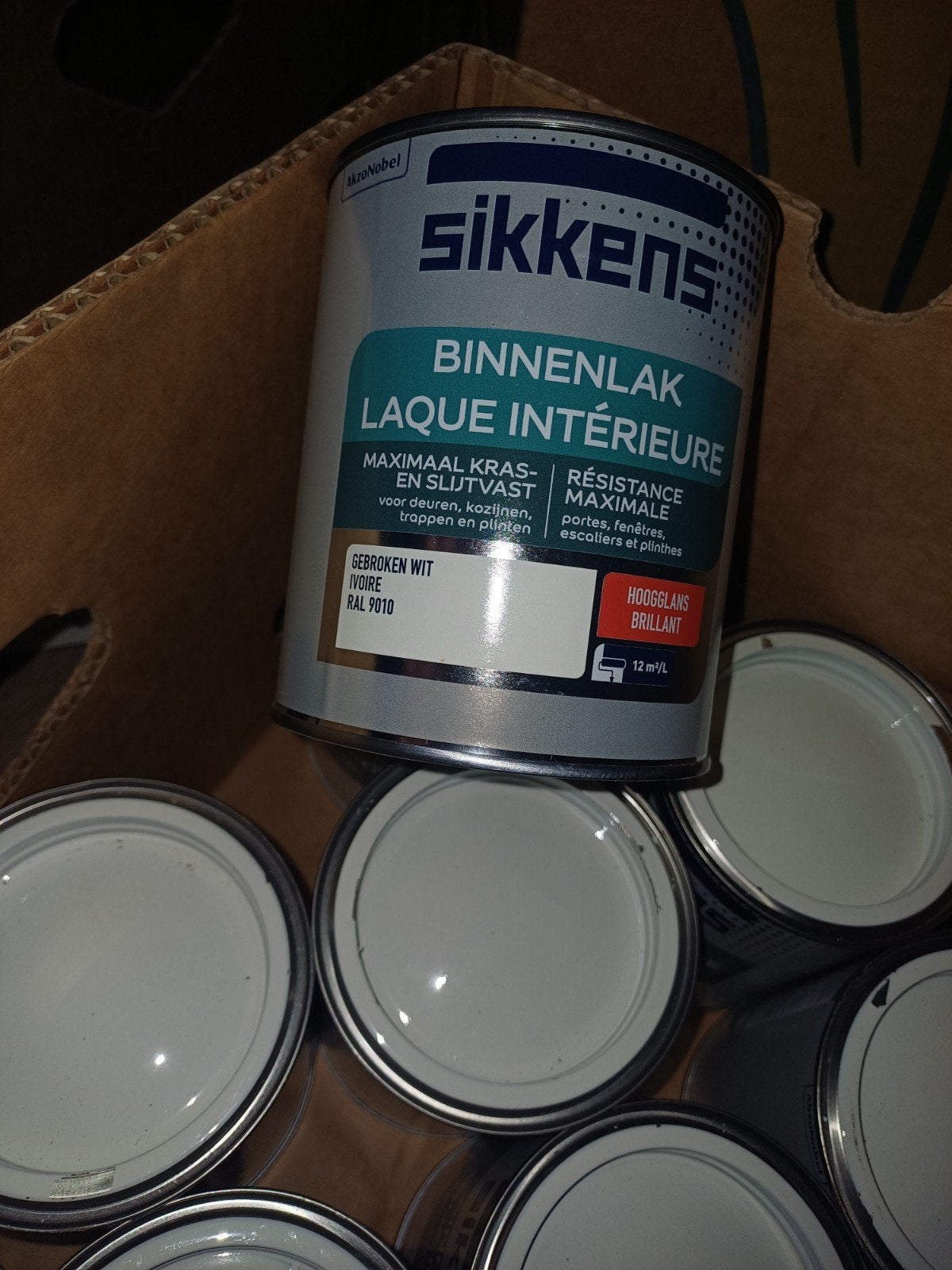 sikkens ral 9010, Ophalen of Verzenden, Nieuw, Wit, Lak