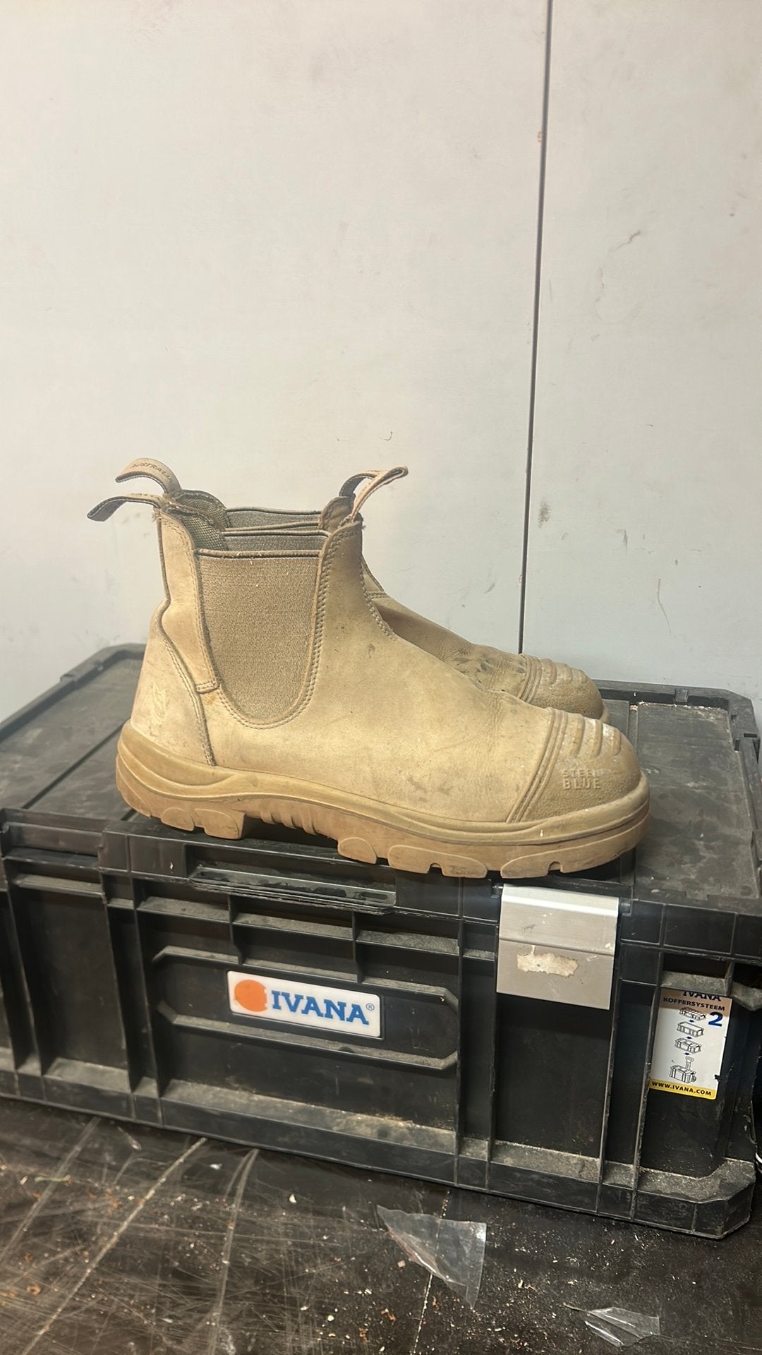 Steel blue hobart werkschoenen, Ophalen of Verzenden, Zo goed als nieuw, Werkschoenen