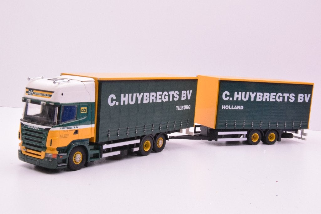 Scania R420 topline  '' Huybrechts Tilburg ''  Tekno, Ophalen of Verzenden, Zo goed als nieuw, Bus of Vrachtwagen, Tekno
