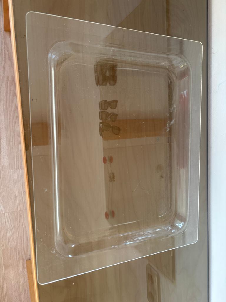 Glazen ovenplaat Bosch 43,5x35 cm, Witgoed en Apparatuur, Ovens, Gebruikt, Inbouw, Oven, Bosch, Minder dan 45 cm, 45 tot 60 cm