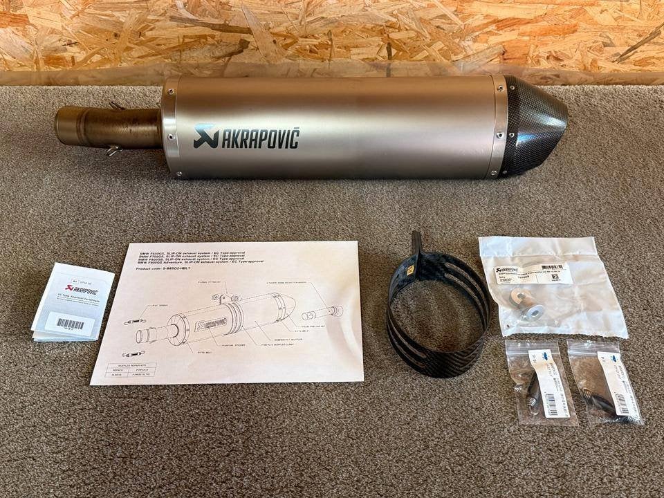 Akrapovic uitlaatdemper voor BMW F650GS F700GS F800GS, Ophalen, Nieuw