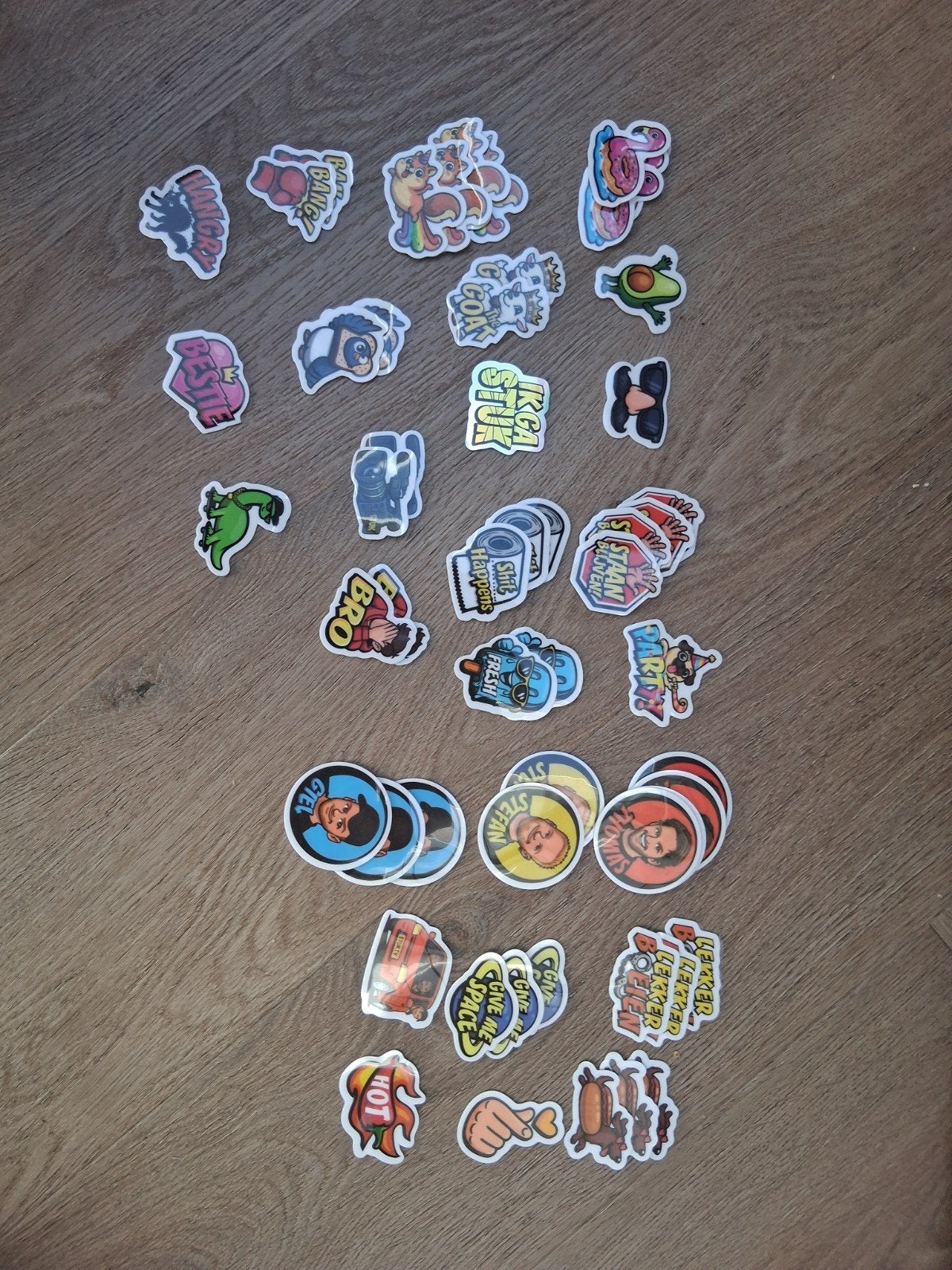 Grote collectie diverse stickers, Ophalen of Verzenden, Gebruikt, Overige typen