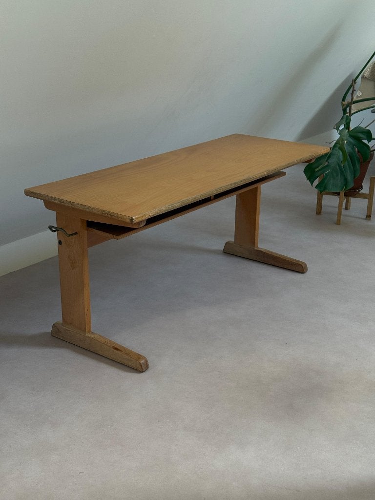 Kinderbureau vintage Casala, Ophalen, Opbergruimte, Gebruikt, Hout