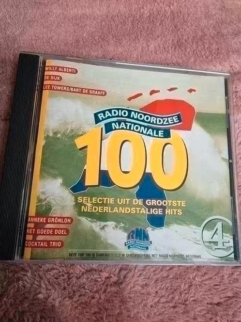 Radio Noordzee Nationale 100 - Nederlandstalige Hits CD, Ophalen of Verzenden, Gebruikt, Levenslied of Smartlap