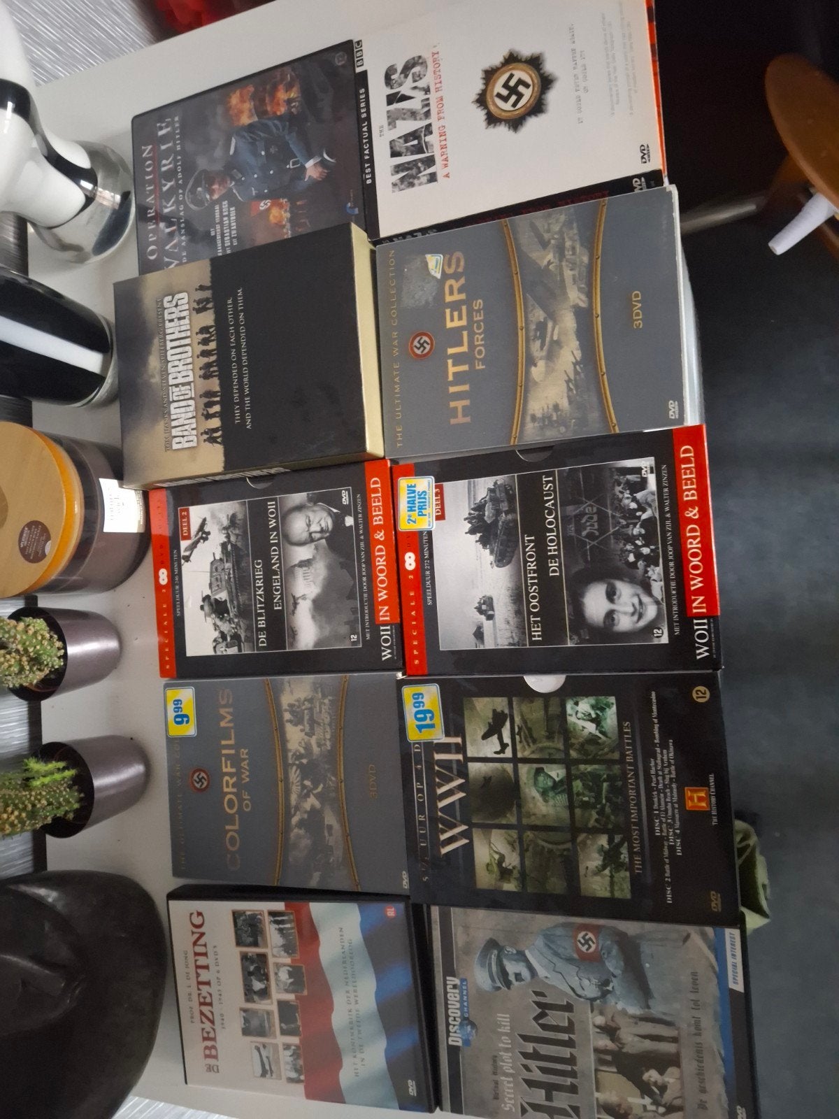 oolog dvd speelfilm 10 stuks, Gebruikt, Oorlog of Misdaad, Nederlands, Ophalen of Verzenden
