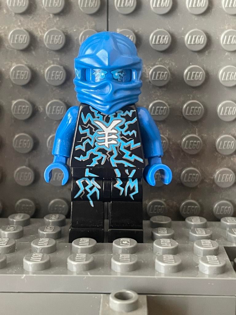 Lego Ninjago Airjitzu Jay minifiguur! In goede staat!, Ophalen of Verzenden, Zo goed als nieuw