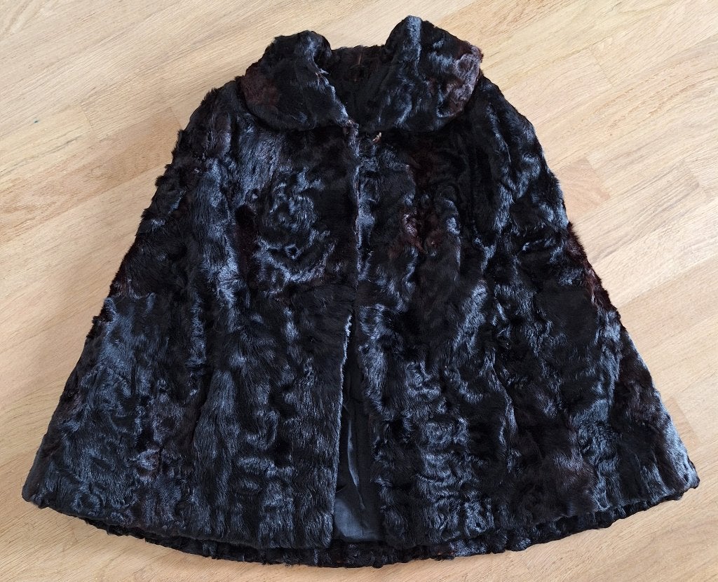 Bont cape - echt bont - antiek vintage, Ophalen of Verzenden