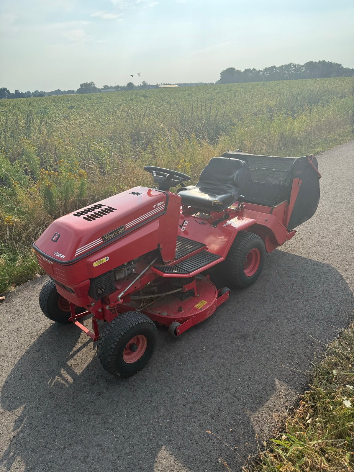 Westwood S1300H Zitmaaier, Tuin en Terras, Ophalen, Gebruikt, Opvangbak, 90 tot 120 cm