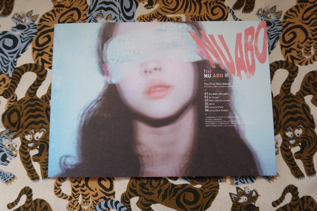 F(x) NU ABO K-pop Album CD, Photobook en Photocard, K-pop, Verzenden, Inclusief boekje, Nieuw in verpakking