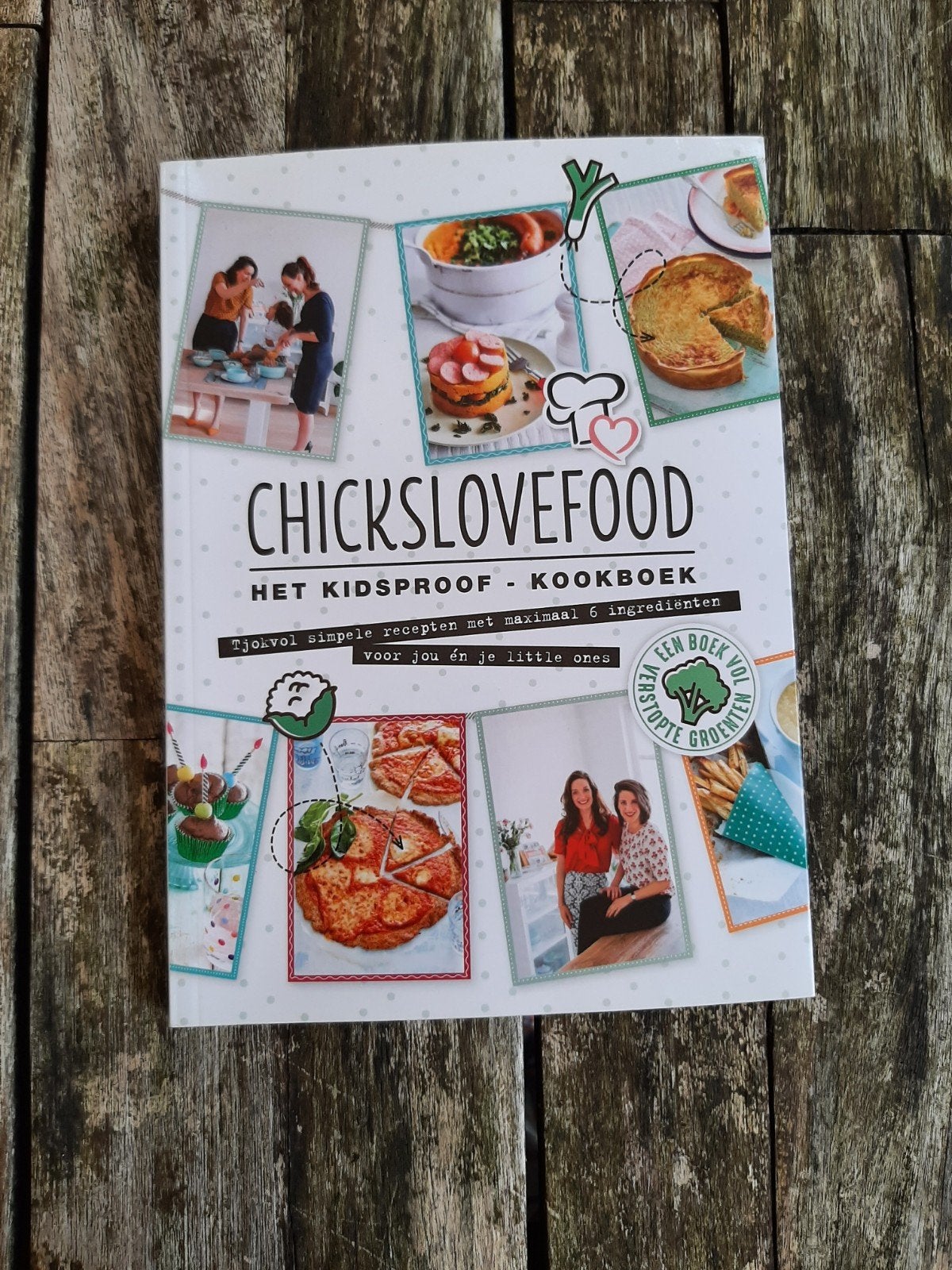 chickslovefood het kidsproof kookboek kook boek chicks love, Ophalen of Verzenden, Zo goed als nieuw