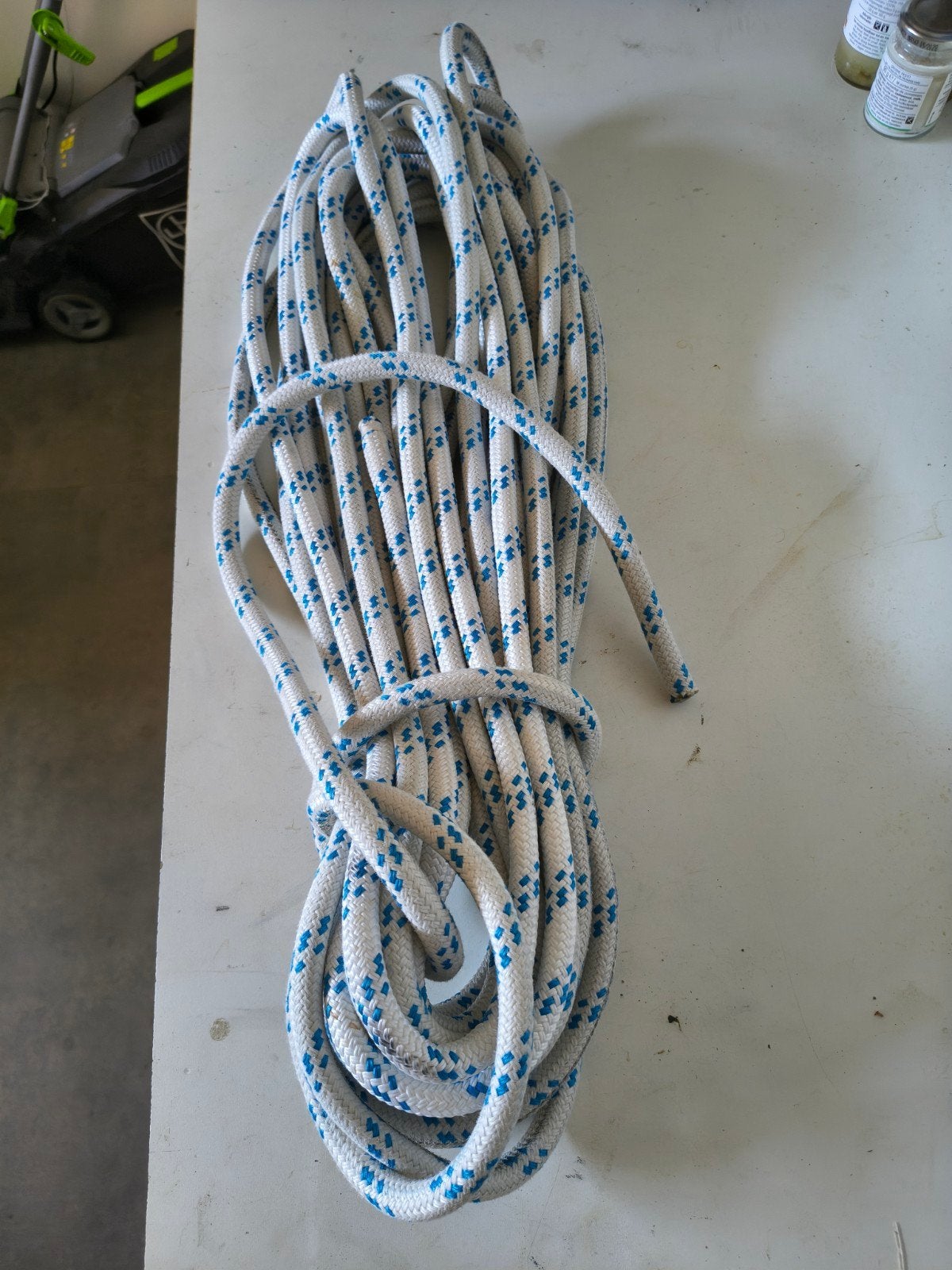 Polyester lijn voor schoot of val, 12mm, ruim 20m, Watersport en Boten, 30 tot 60 m², 6 meter of meer, Ophalen of Verzenden, Zo goed als nieuw