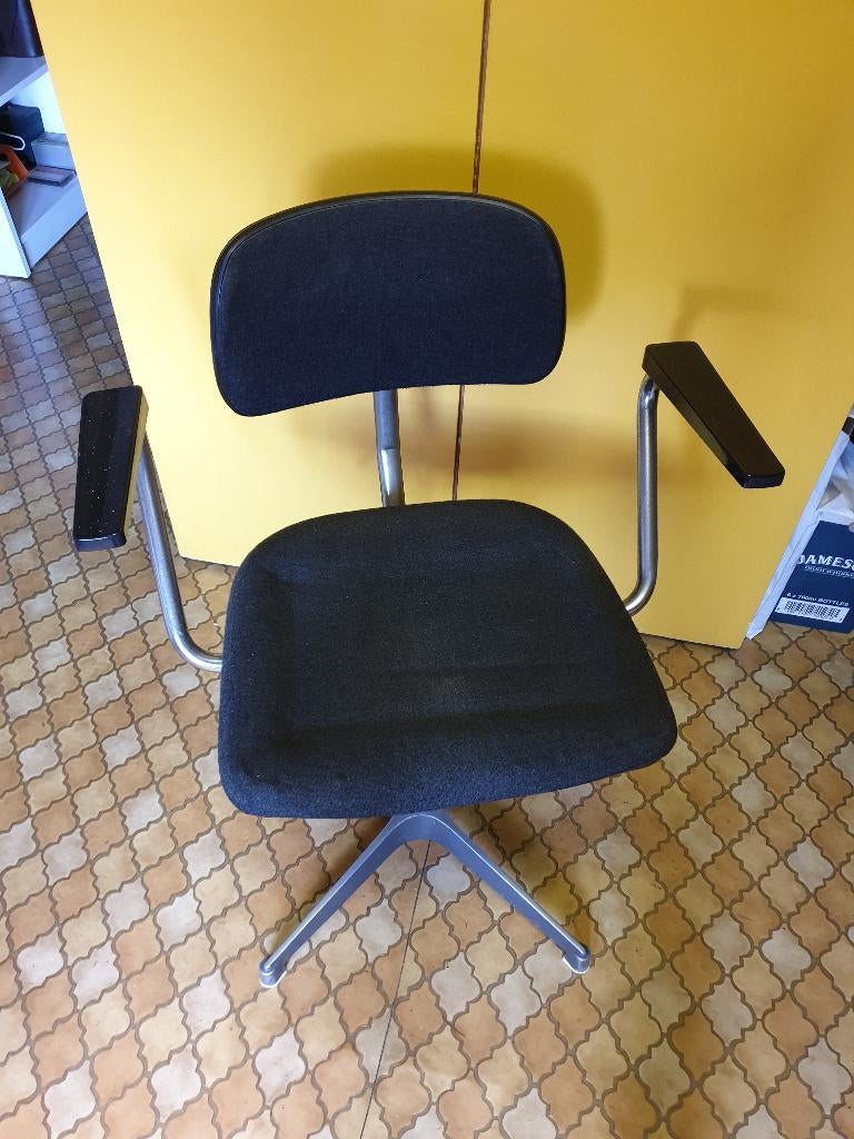 Bureaustoel, Huis en Inrichting, Bureaustoelen, Ophalen, Gebruikt, Zwart, Bureaustoel