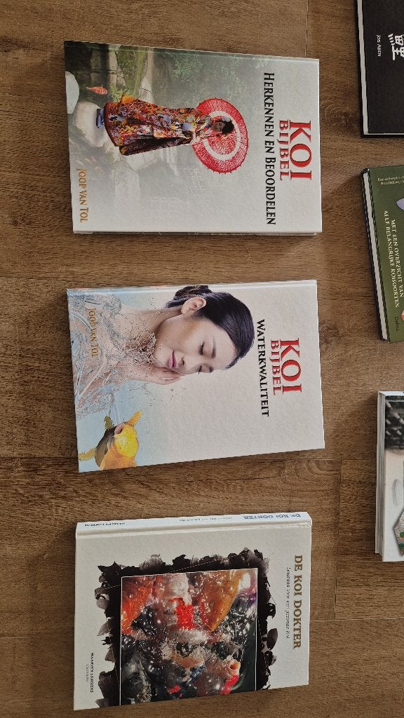 Koi boeken, Karper of Koi