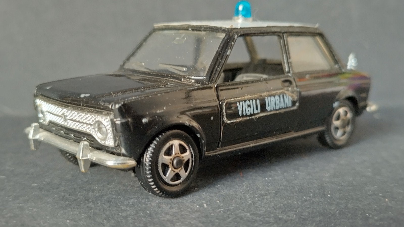 Fiat 128 Vigili Urbano Politie 1:43 Mebetoys A 60 Pol, Overige merken, Auto, ., Ophalen of Verzenden