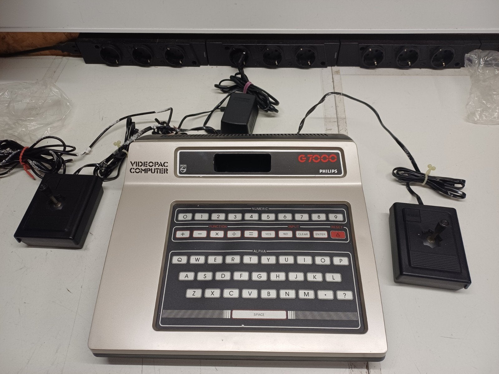 Philips G 7000 Videopac computer uit 1978, compleet, Spelcomputers en Games, Spelcomputers | Overige, Ophalen of Verzenden, Overige merken