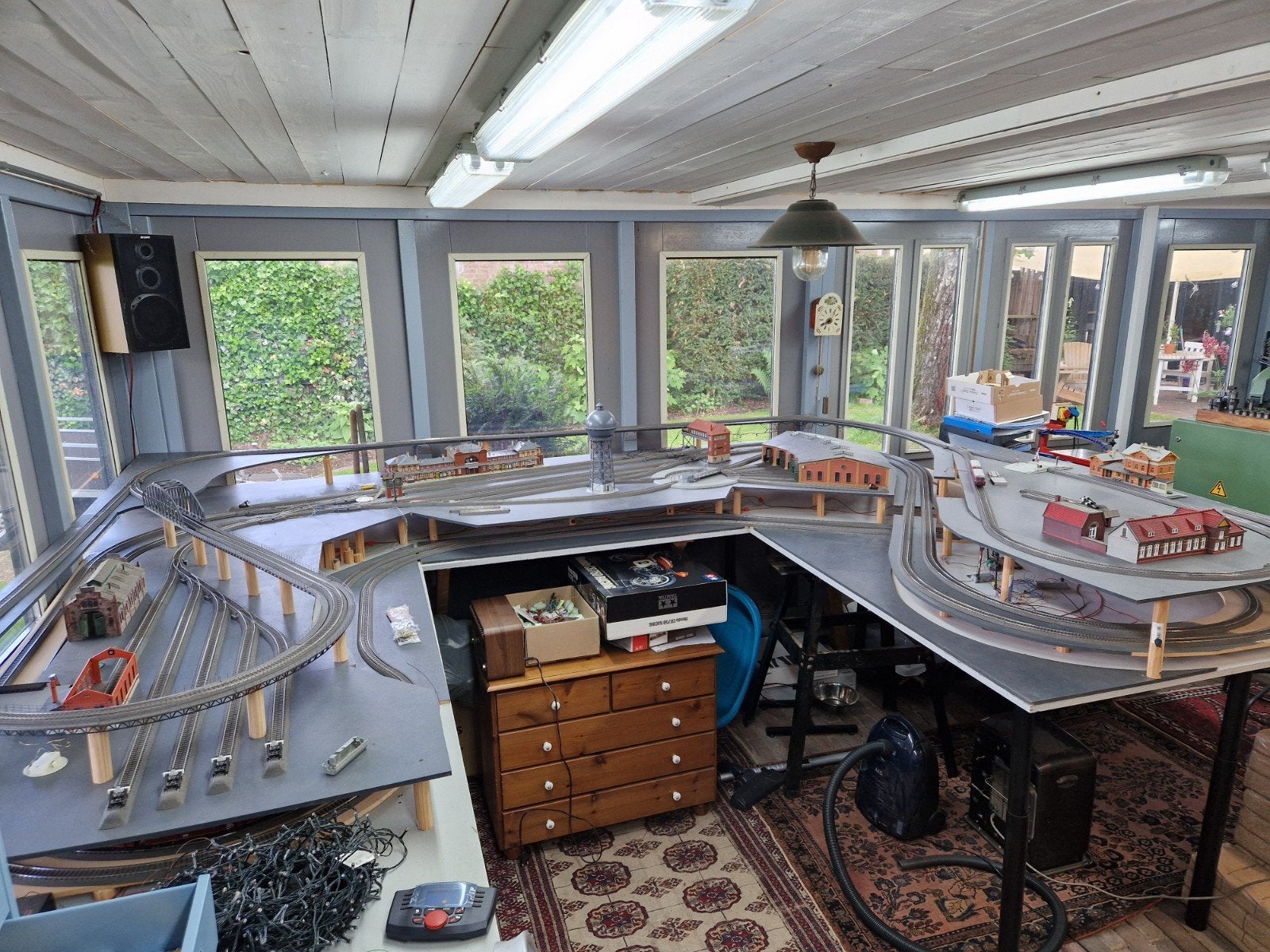 Märklin H0 Digitale Modelspoorbaan met Treinen en Gebouwen, Hobby en Vrije tijd, Modeltreinen | H0, Ophalen, Wisselstroom, Marklin