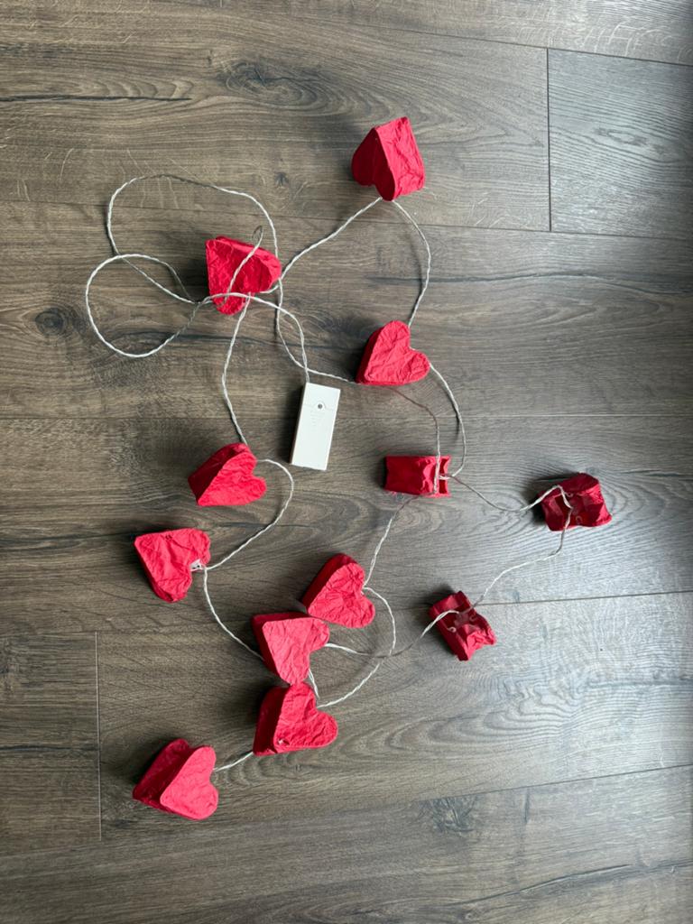 Leuke harte lampjes van de ikea, Ophalen, Zo goed als nieuw