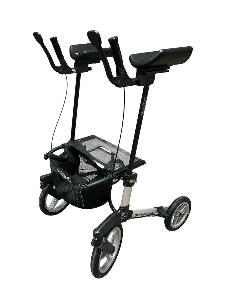 Rollator met armschalen Gemino 60 M lichtgewicht # 155, Ophalen, Armschalen, Gebruikt, Rollator