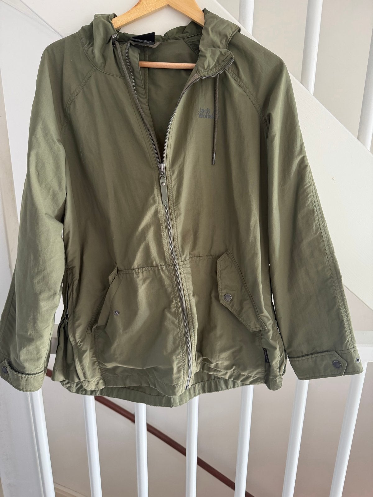 Jack Wolfskin Stormaloc jas maat S, Ophalen of Verzenden, Zo goed als nieuw, Maat 36 (S), Groen