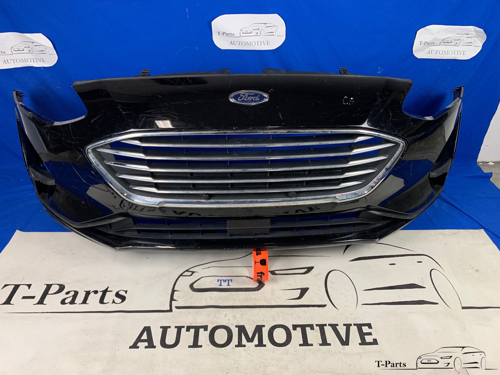 ford focus voorbumper bumper grille rooster 2018+, Gebruikt, Info@ford.com, Ophalen of Verzenden, Ford